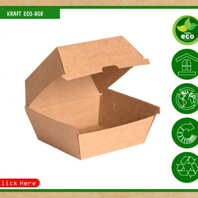 Hộp hambuger giấy kraft